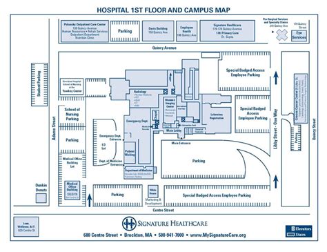 Campus Map Signature Healthcare