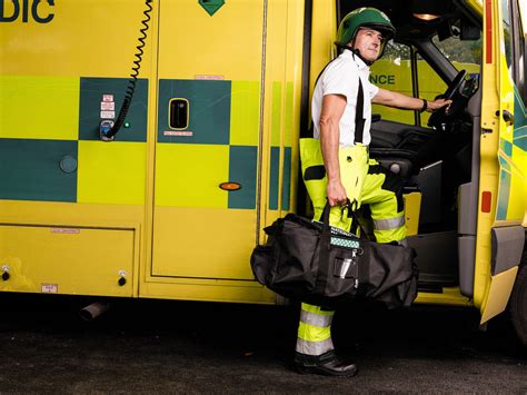 Suite Of Emergency Services Uniforms For National Ambulance Service