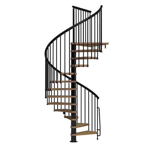 Buydirect provides comprehensive information about your query. Arke Nice1 63 in. Black Spiral Staircase Kit-K50107 - The ...