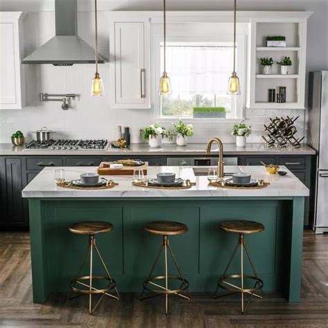 Awasome Emerald Green Cabinets Kitchen Design 2022 Decor