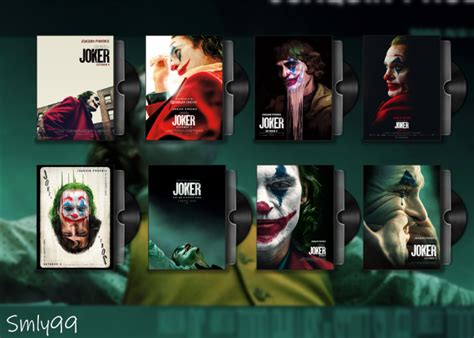 Joker 2019 Folder Icon Collection Pack By Smly99 On Deviantart