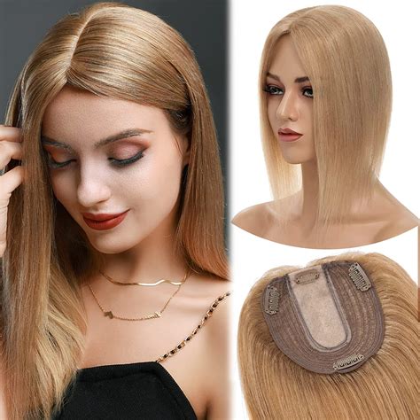 My Lady Human Hair Toppers For Women Real Human Hair For Thinning Hair 10 12cm