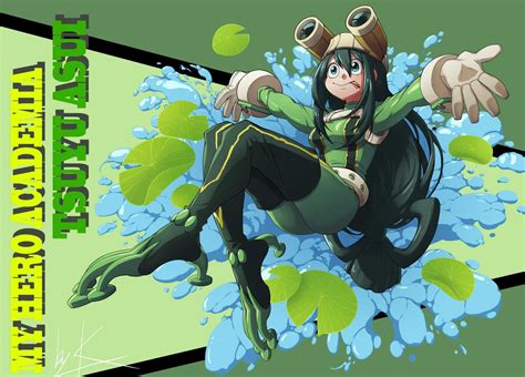 Tsuyu Asui Wallpaper Discover More Anime Bnha Boku No Hero Academia
