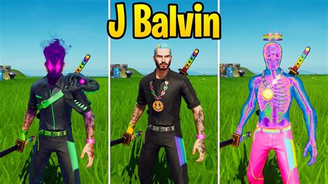 J Balvin Skin Gameplay Review In Fortnite New Icon Series Skin