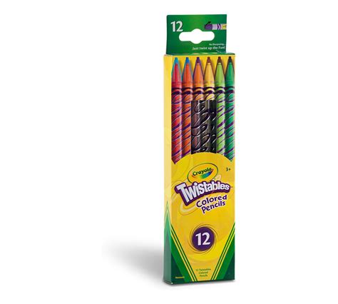 Crayola Twistables Colored Pencils Always Sharp Art