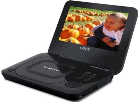 Coby Tf Dvd7011 7 Inch Region Free Portable Dvd Cd Mp3 Player For
