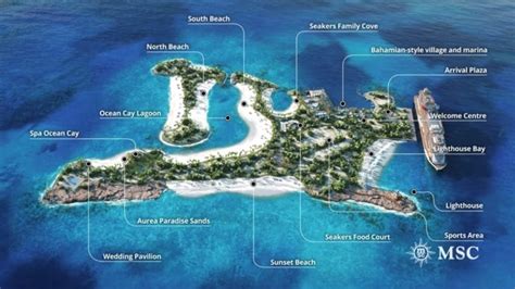 sneak peek video of msc cruises new private island in the bahamas