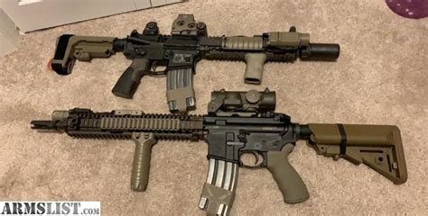 Armslist For Trade M4a1 Block 2 Mk18 Clone Inspired