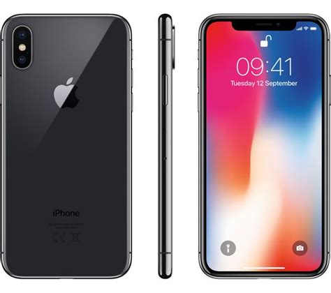 Buy Apple Iphone X Gb Space Grey Free Delivery Currys
