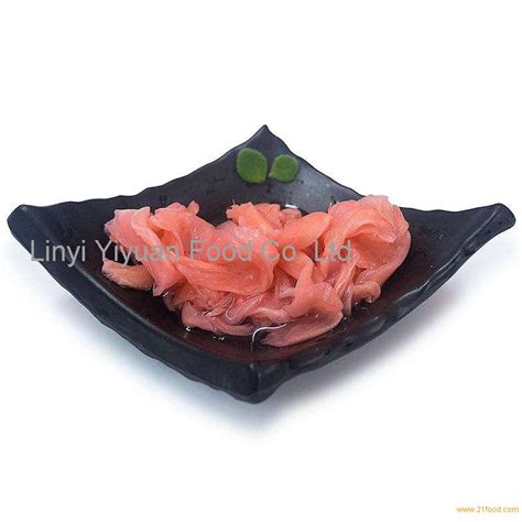 White And Pink Sweet Pickled Gingerginger Sliceginger Flake For Japanese Sushichina Yiyuan
