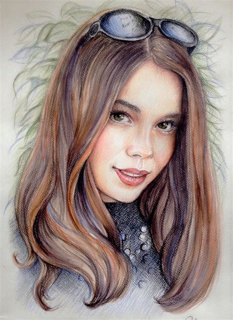 12x16 Custom Portraits Pencil Portrait Drawing Art