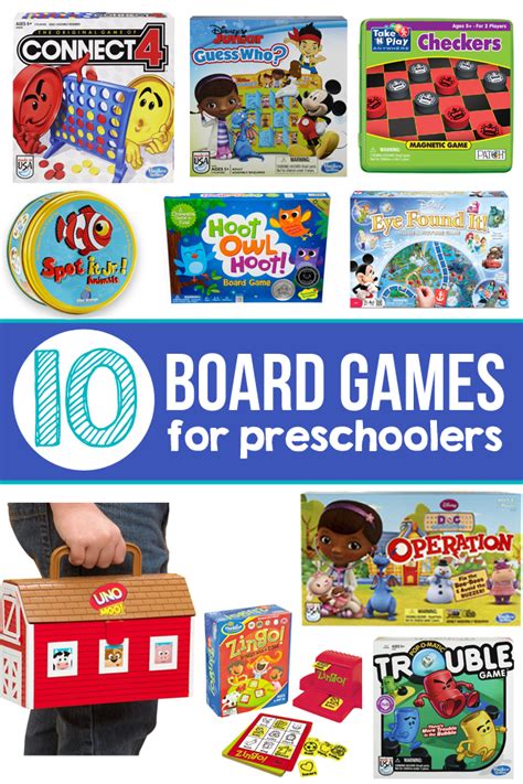 10 Of The Best Board Games For Preschoolers
