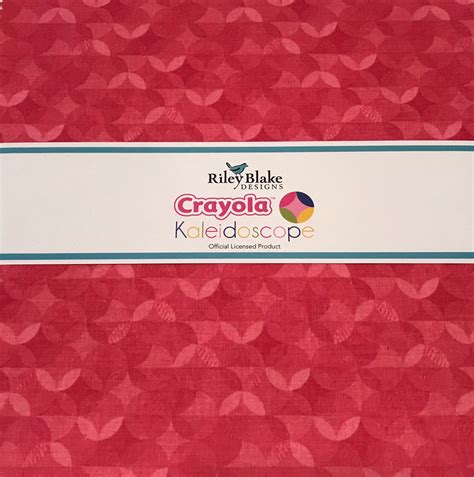 Crayola Kaleidoscope 42 Piece 10 Inch Stacker By Riley Blake Etsy