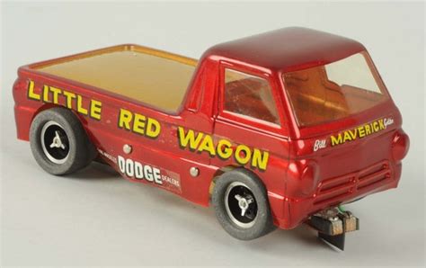 Bz Little Red Wagon Slot Car Lot 946