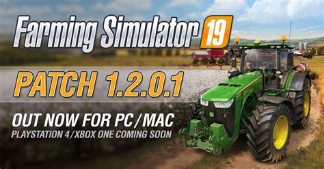 Farming Simulator 19 Patch 1201 For Pc And Mac Farming Simulator