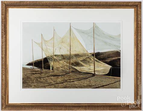 Andrew Wyeth Signed Collotype Pentecost 244300 Sold At Auction On