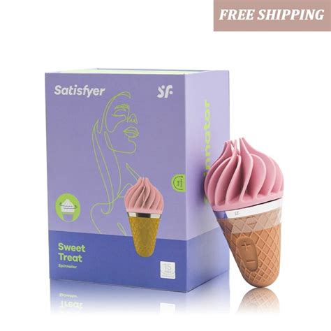 Germany Satisfyer Sweet Treat Ice Cream Cone Sex Vibrator Toys For
