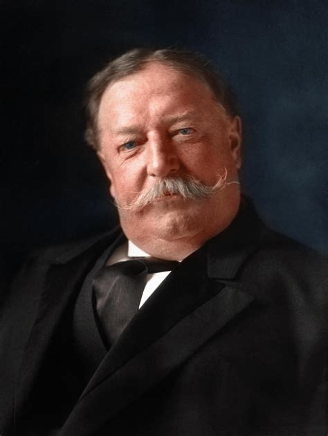 Former Us President William Howard Taft 1909 Rcolorization