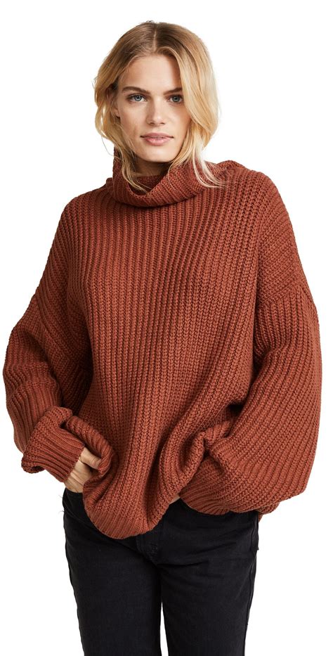 Free People Swim Too Deep Pullover Sweater Shopbop Oversized Pullover Sweaters Long