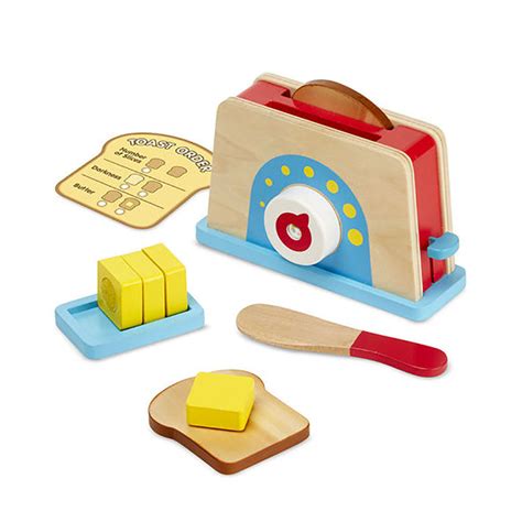 Melissa And Doug Bread And Butter Toaster Set Melissa And Doug New Zealand