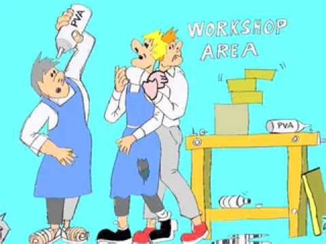 It can also be an area of great risk. Safety in the workshop - YouTube