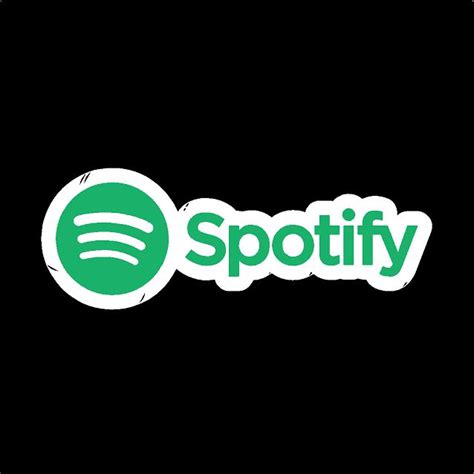 Spotify Full Logo Music Sticker Pro Sport Stickers