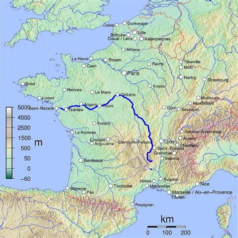 Loara Rzeka We Francji Opis