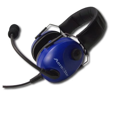 Piloten Headset Aviation Headset Aerostar Comfort Blau Aerostar