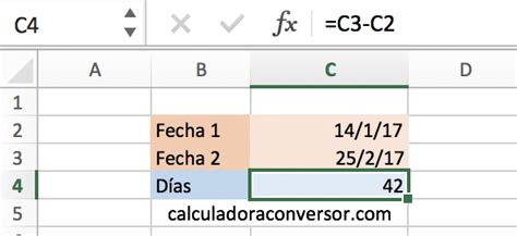 Calcular Tiempo Entre Dos Fechas Contador De D As Online