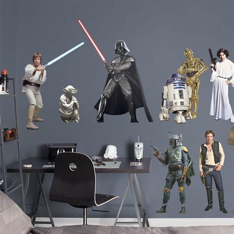 Fathead Star Wars Original Trilogy Characters Collection X Large Officially Licensed