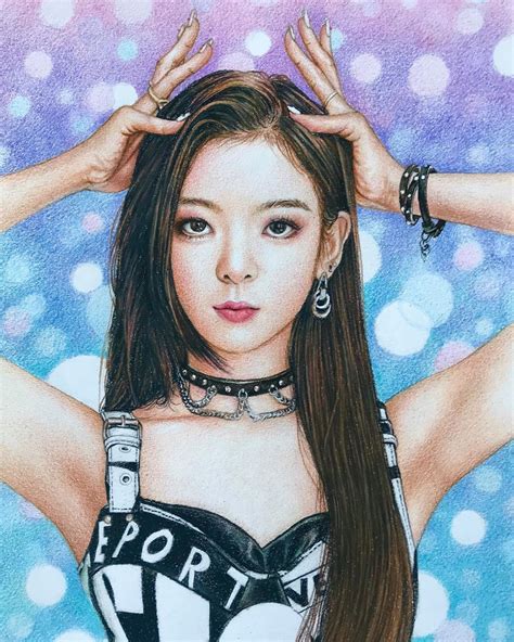 Pin By Nxght Fxlier On Kpop Fanart And Memes Itzy Kpop Fanart Fan Art