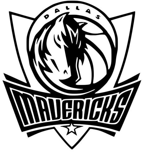 Nba Dallas Mavericks Vinyl Decal Sticker Sport Basketball Team Etsy
