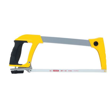 Stanley 12 In Blade Lg Steel High Tension Tubular Hacksaw 23tl79