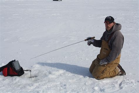Just Curious Any Other Long Pannie Ice Rod Users Around Ice Fishing
