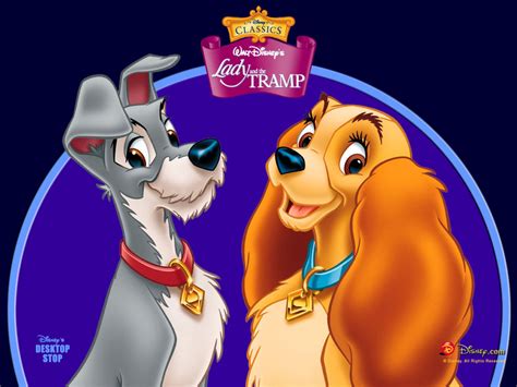 Lady And The Tramp Disney Poster Wallpapers Hd Desktop And