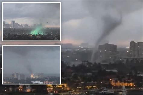 Tornado Rips Through Fort Lauderdale As Storms March Across Florida