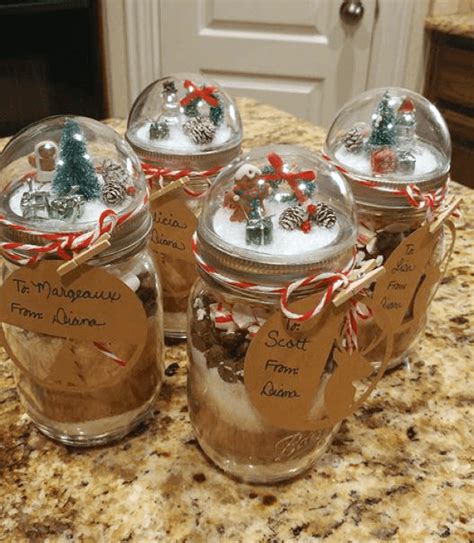 Fun Festive Gifts In A Jar Bolsa De Dulces Navidad Cestas De