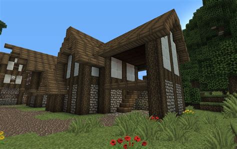 Game ▻ minecraft very simple and easy to do minecraft tutorial on creating a medieval themed stable. Medieval - Barn Minecraft Project | Minecraft projects, Minecraft houses, Minecraft