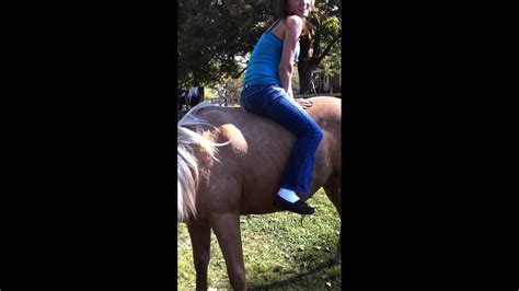 Mounting Horse From Its Neck New Way Of Getting On My Horse Youtube
