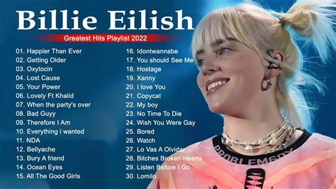 Billie Eilish Greatest Hits Billie Eilish Full Playlist Best Songs Billie Eilish