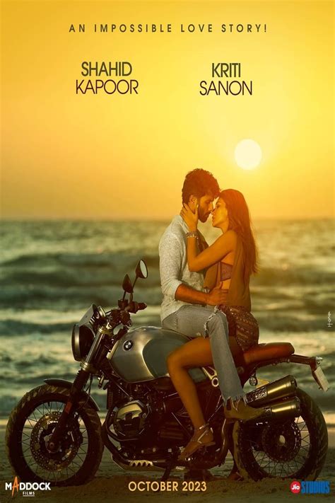 Untitled Shahid Kapoor Kriti Sanon Film 2023 Posters The Movie