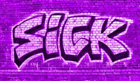 Cool Sick Graffiti Purple Background Purple Background Wallpapers