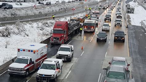 Utah Highway Patrol Troopers On Scene Of Fatal Crash Near
