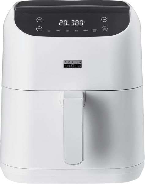 Customer Reviews Bella Pro Series Qt Digital Air Fryer White