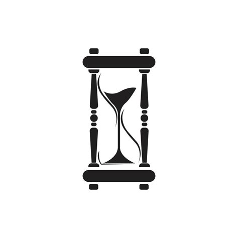 Hourglass Logo Icon Vector Illustration Design Template 13926315 Vector