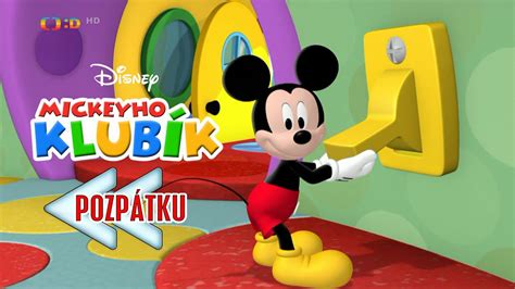 Mickeyho Klubík PozpÁtku ⏪ Česká Znělka Czech Mickey Mouse Clubhouse