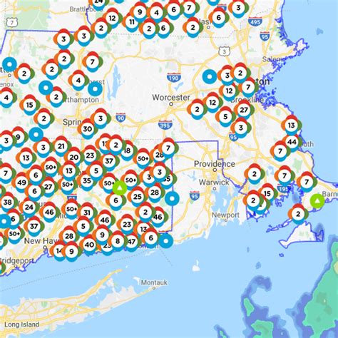 Rhode Island Power Outage Map World Map