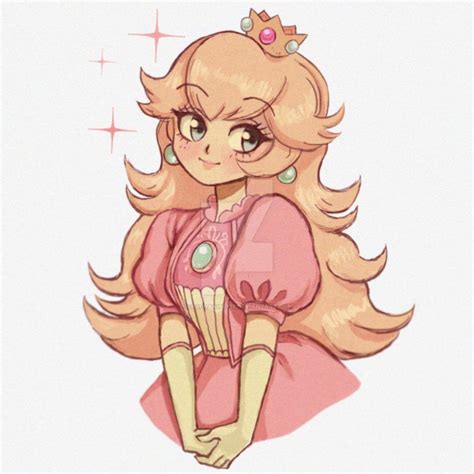 Princess Peach By Sakurakiss777 On Deviantart Super Mario Art Mario Fan Art Peach Mario Bros