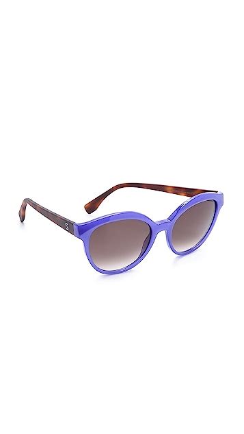 Fendi Classic Colorblock Sunglasses Shopbop