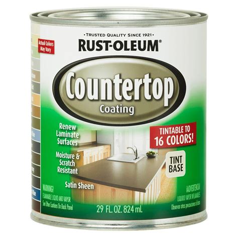 This link is to an external site that may or may not meet accessibility guidelines. Rust-Oleum Specialty 1 qt. Countertop Tintbase Kit-246068 ...